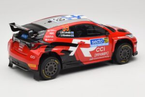 Toyota GR Yaris Rally2 #39 J-M. Latvala / E. Mälkönen Rally Finland 2024 IXO 1:18 18RMC211 Pressofusione — immagine 2 di 6