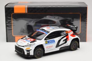 Toyota GR Yaris Rally2 #44 H. Kogure Rally Finland 2024 IXO 1:18 18RMC212B Pressofusione — immagine 6 di 6