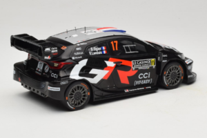 Toyota GR Yaris WRC #17 S. Ogier / V. Landais Rally Monte Carlo Winner 2025 IXO 1:18 18RMC229A Pressofusione — immagine 2 di 6