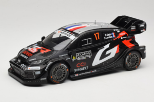 Toyota GR Yaris WRC #17 S. Ogier / V. Landais Rally Monte Carlo Winner 2025 IXO 1:18 18RMC229A Pressofusione