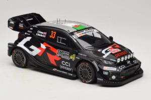 Toyota GR Yaris WRC #33 E. Evans / S. Martin Rally Monte Carlo 2025 IXO 1:18 18RMC229B Pressofusione — immagine 4 di 6