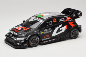 Toyota GR Yaris WRC #33 E. Evans / S. Martin Rally Monte Carlo 2025 IXO 1:18 18RMC229B Pressofusione