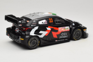 Toyota GR Yaris Rally1 #33 E. Evans / S. Martin Rally Japan Winner 2024 IXO 1:18 18RMC227 Pressofusione — immagine 2 di 6