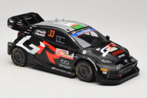 Toyota GR Yaris Rally1 #33 E. Evans / S. Martin Rally Japan Winner 2024 IXO 1:18 18RMC227 Pressofusione — immagine 4 di 6