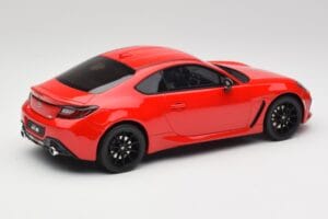 Toyota GR86 ZN8 Ignition Rosso Otto 1:18 OT470 Resina — immagine 2 di 6