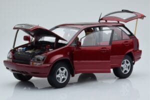 Toyota Harrier Rosso Metallizzato AUTOart 1:18 70035 Pressofusione — immagine 2 di 8