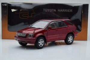 Toyota Harrier Rosso Metallizzato AUTOart 1:18 70035 Pressofusione — immagine 8 di 8