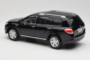 Toyota Highlander XU40 Nero Paudi Model 1:18 2043612-B1 Pressofusione — immagine 7 di 8