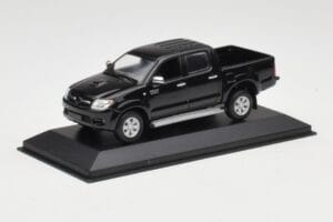 Toyota Hilux Nero Minichamps 1:43 400166662 Pressofusione — immagine 2 di 4
