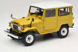 Toyota Land Cruiser FJ40 Giallo Senape Kyosho 1:18 08971Y Pressofusione