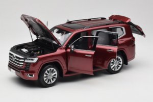 Toyota Land Cruiser LC300 ZX Rosso LCD 1:18 LCD18013-ZX-RE Pressofusione — immagine 2 di 8
