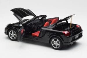 Toyota MR2 Spyder W30 Nero LHD AUTOart 1:18 78714 Pressofusione — immagine 5 di 8