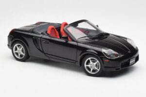 Toyota MR2 Spyder W30 Nero LHD AUTOart 1:18 78714 Pressofusione — immagine 6 di 8