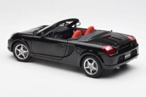 Toyota MR2 Spyder W30 Nero LHD AUTOart 1:18 78714 Pressofusione — immagine 7 di 8