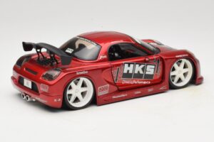 Toyota MR2 Spyder ZZW30 Tuned Rosso Jada 1:18 63194 Pressofusione — immagine 3 di 8