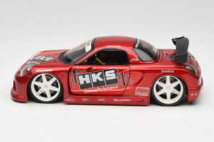 Toyota MR2 Spyder ZZW30 Tuned Rosso Jada 1:18 63194 Pressofusione — immagine 4 di 8