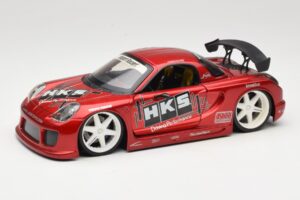 Toyota MR2 Spyder ZZW30 Tuned Rosso Jada 1:18 63194 Pressofusione