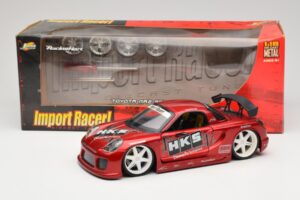Toyota MR2 Spyder ZZW30 Tuned Rosso Jada 1:18 63194 Pressofusione — immagine 8 di 8
