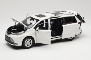 Toyota Sienna XL30 Bianco OEM 1:18 TOYOTA013 Pressofusione — immagine 2 di 8