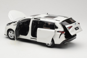 Toyota Sienna XL30 Bianco OEM 1:18 TOYOTA013 Pressofusione — immagine 5 di 8