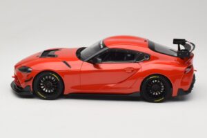 Toyota GR Supra A90 GT4 100 Edition Plasma Orange Otto 1:18 OT1123 Resina — immagine 3 di 6