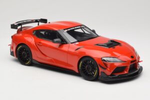 Toyota GR Supra A90 GT4 100 Edition Plasma Orange Otto 1:18 OT1123 Resina — immagine 4 di 6