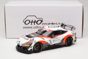 Toyota Supra A90 GT4 #9 E. Cheli / E. Joulie FFSA GT4 France 2020 Otto 1:18 OT1122 Resina — immagine 6 di 6