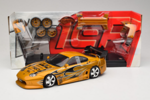 Toyota Supra A80 Oro Tunerz Edition Hot Wheels 1:18 B6091 Pressofusione — immagine 2 di 7