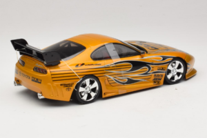 Toyota Supra A80 Oro Tunerz Edition Hot Wheels 1:18 B6091 Pressofusione — immagine 3 di 7