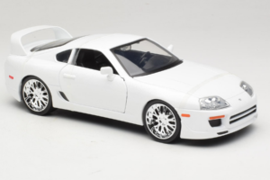 Toyota Supra Mk4 Bianco Fast & Furious Jada 1:18 97509 Pressofusione — immagine 4 di 6