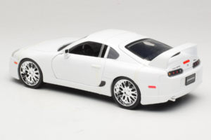 Toyota Supra Mk4 Bianco Fast & Furious Jada 1:18 97509 Pressofusione — immagine 5 di 6