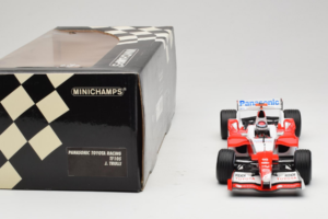 Toyota TF105 #16 J. Trulli Panasonic Toyota Racing 2005 Minichamps 1:18 100050016 Pressofusione — immagine 6 di 7