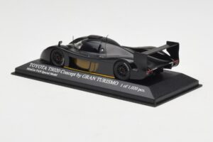 Toyota TS020 Concept Gran Turismo Special Nero Minichamps 1:43 TOYOTA010 Pressofusione — immagine 3 di 4