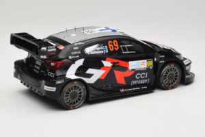 Toyota GR Yaris Rally1 #69 K. Rovanpera / J. Halttunen Rally Islas Canarias 2025 IXO 1:18 18RMC249A Pressofusione — immagine 2 di 6