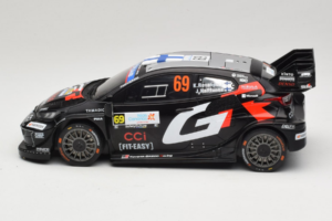 Toyota GR Yaris Rally1 #69 K. Rovanpera / J. Halttunen Rally Islas Canarias 2025 IXO 1:18 18RMC249A Pressofusione — immagine 3 di 6