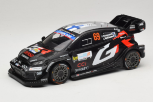 Toyota GR Yaris Rally1 #69 K. Rovanpera / J. Halttunen Rally Islas Canarias 2025 IXO 1:18 18RMC249A Pressofusione