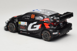 Toyota GR Yaris Rally1 #69 K. Rovanpera / J. Halttunen Rally Islas Canarias 2025 IXO 1:18 18RMC249A Pressofusione — immagine 5 di 6