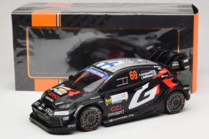 Toyota GR Yaris Rally1 #69 K. Rovanpera / J. Halttunen Rally Islas Canarias 2025 IXO 1:18 18RMC249A Pressofusione — immagine 6 di 6