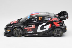 Toyota GR Yaris Rally1 #17 S. Ogier / V. Landais Rally Monte Carlo 2024 IXO 1:18 18RMC196 Pressofusione — immagine 3 di 6