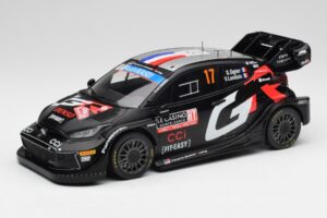 Toyota GR Yaris Rally1 #17 S. Ogier / V. Landais Rally Monte Carlo 2024 IXO 1:18 18RMC196 Pressofusione