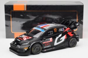 Toyota GR Yaris Rally1 #17 S. Ogier / V. Landais Rally Monte Carlo 2024 IXO 1:18 18RMC196 Pressofusione — immagine 6 di 6