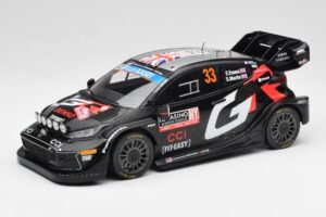 Toyota Yaris Rally1 WRC #33 E. Evans / S. Martin Rally Monte Carlo Night Version 2024 IXO 1:18 18RMC197 Pressofusione