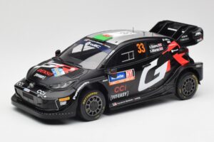 Toyota Yaris Rally1 WRC #33 E. Evans / S. Martin Rally Sweden 2024 IXO 1:18 18RMC200 Pressofusione