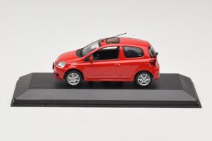 Toyota Yaris TS Rosso Minichamps 1:43 430166062 Pressofusione