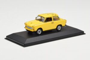 Trabant 601S Giallo 1st EP Sample Minichamps 1:43 400014001 Pressofusione — immagine 2 di 4