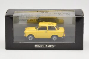 Trabant 601S Giallo 1st EP Sample Minichamps 1:43 400014001 Pressofusione — immagine 4 di 4