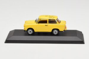 Trabant 601S Giallo 1st EP Sample Minichamps 1:43 400014001 Pressofusione