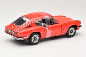 Triumph GT6 Mk3 Rosso Sun Star 1:18 1056 Pressofusione — immagine 2 di 6