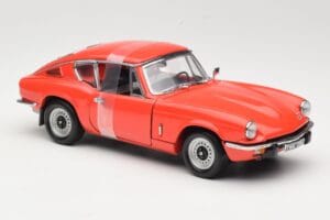 Triumph GT6 Mk3 Rosso Sun Star 1:18 1056 Pressofusione — immagine 4 di 6