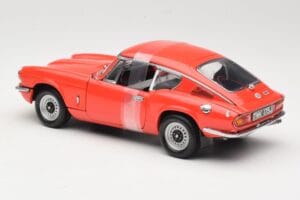 Triumph GT6 Mk3 Rosso Sun Star 1:18 1056 Pressofusione — immagine 5 di 6